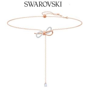 Swarovski Lifelong Bow Necklace